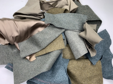 German Fabric scraps - reproduction/original 