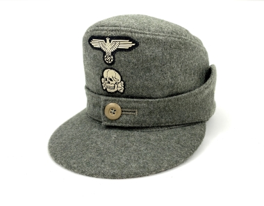 SS M43 Single-Button Feldmütze, Field cap