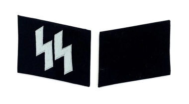 Waffen SS collar tabs - BeVo