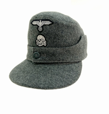 SS M43 Single-Button Feldmütze - Italian Wool