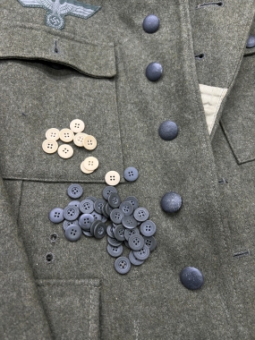 Pressed paper buttons ( 14mm) 