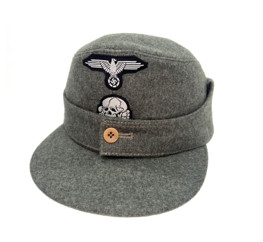 SS M43 Single-Button Feldmütze, Georg Teufel 